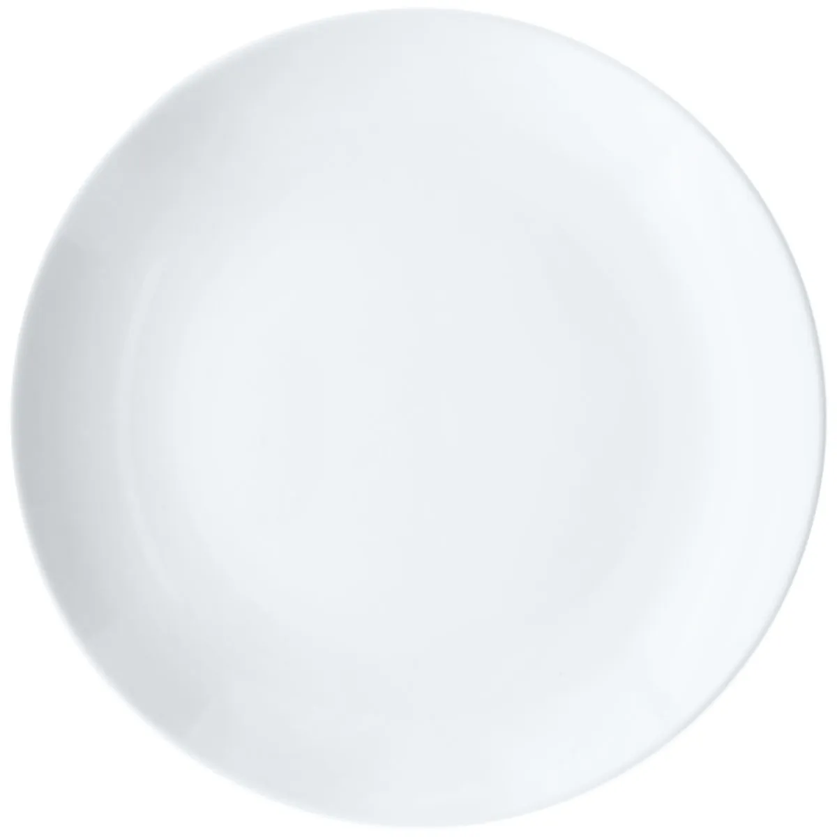 6x VEGA Piatto Ponta piano; 27.5x3.1 cm (ØxH); bianco; rotonda; 6 pz. / Pacco - immagine 1