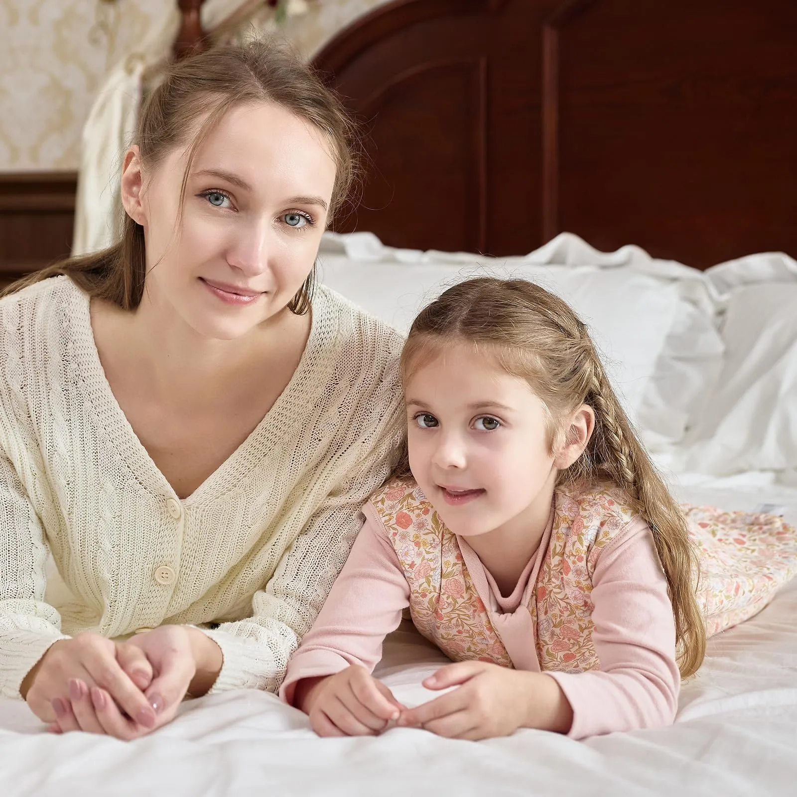 Mosebears Sacco Nanna con Piedini Invernale 2,5 Tog 6-18 Mesi Tutto l'anno Sacco Nanna in Cotone Traspirante per Neonati e Bambini - immagine 2