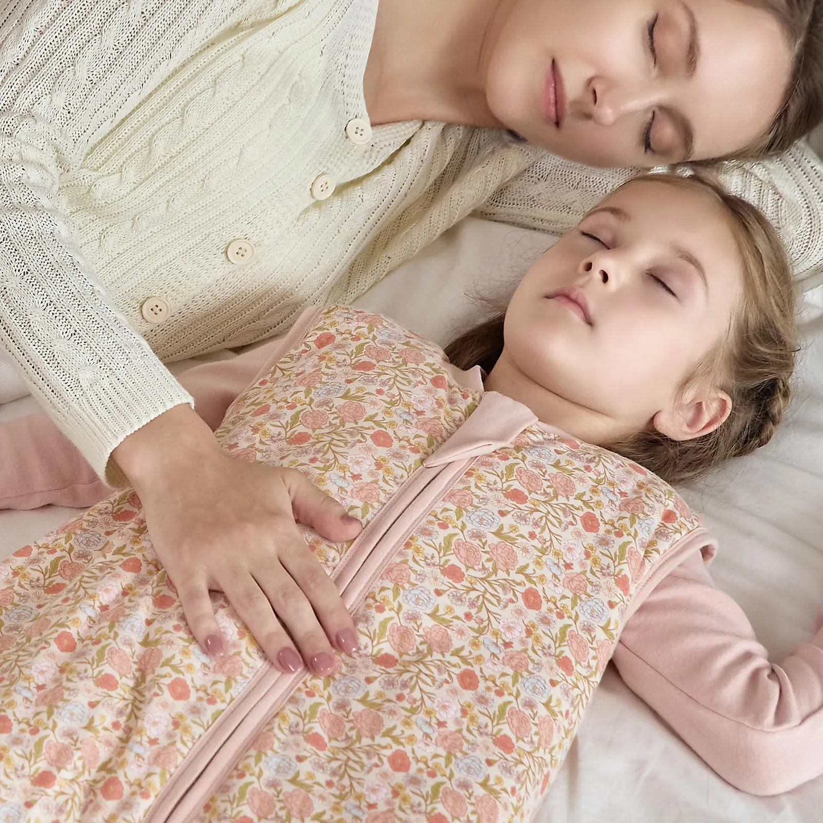 Mosebears Sacco Nanna con Piedini Invernale 2,5 Tog 6-18 Mesi Tutto l'anno Sacco Nanna in Cotone Traspirante per Neonati e Bambini - immagine 8