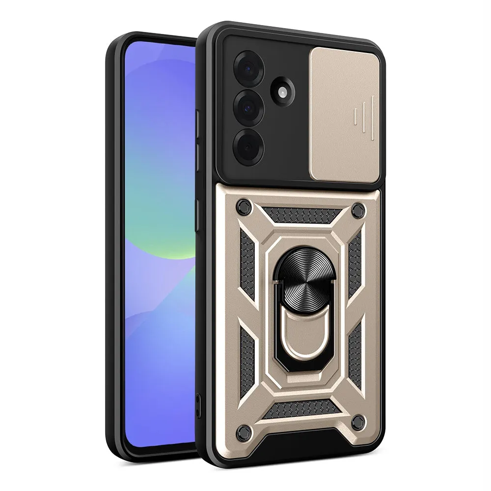 Custodia per Samsung Galaxy A36 A366, Techsuit, CamShield, Dorata - immagine 1