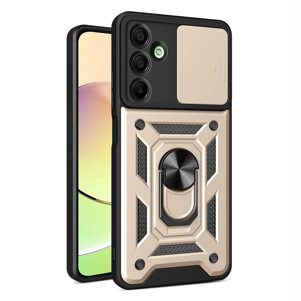 Custodia per Samsung Galaxy A16 5G A166 / A16 4G A165, Techsuit, CamShield, Dorata - immagine 1