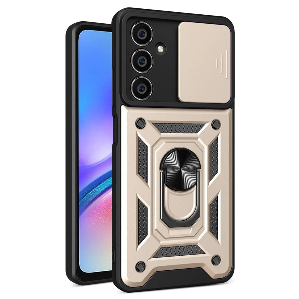 Custodia per Samsung Galaxy A05s A057, Techsuit, CamShield, Dorata - immagine 1