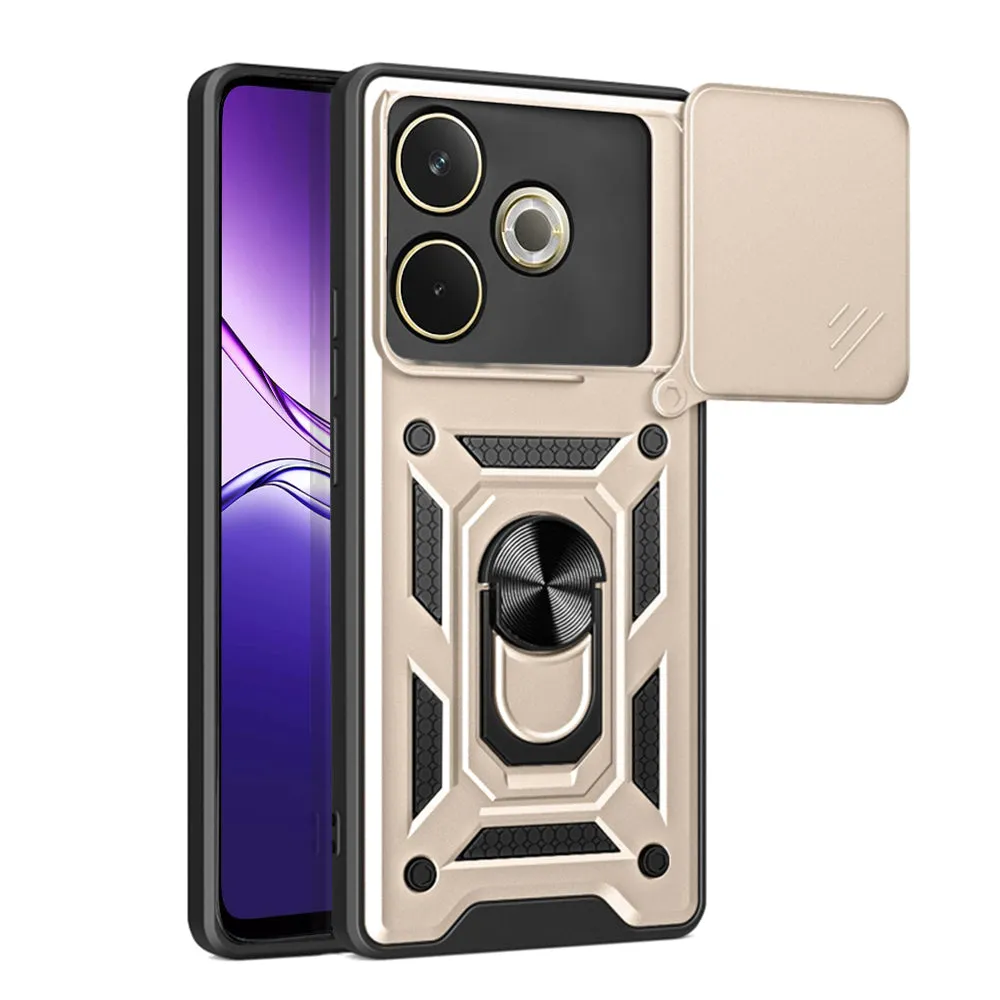 Custodia per Oppo A5 Pro 4G / A5 Pro, Techsuit, CamShield, Dorata - immagine 1