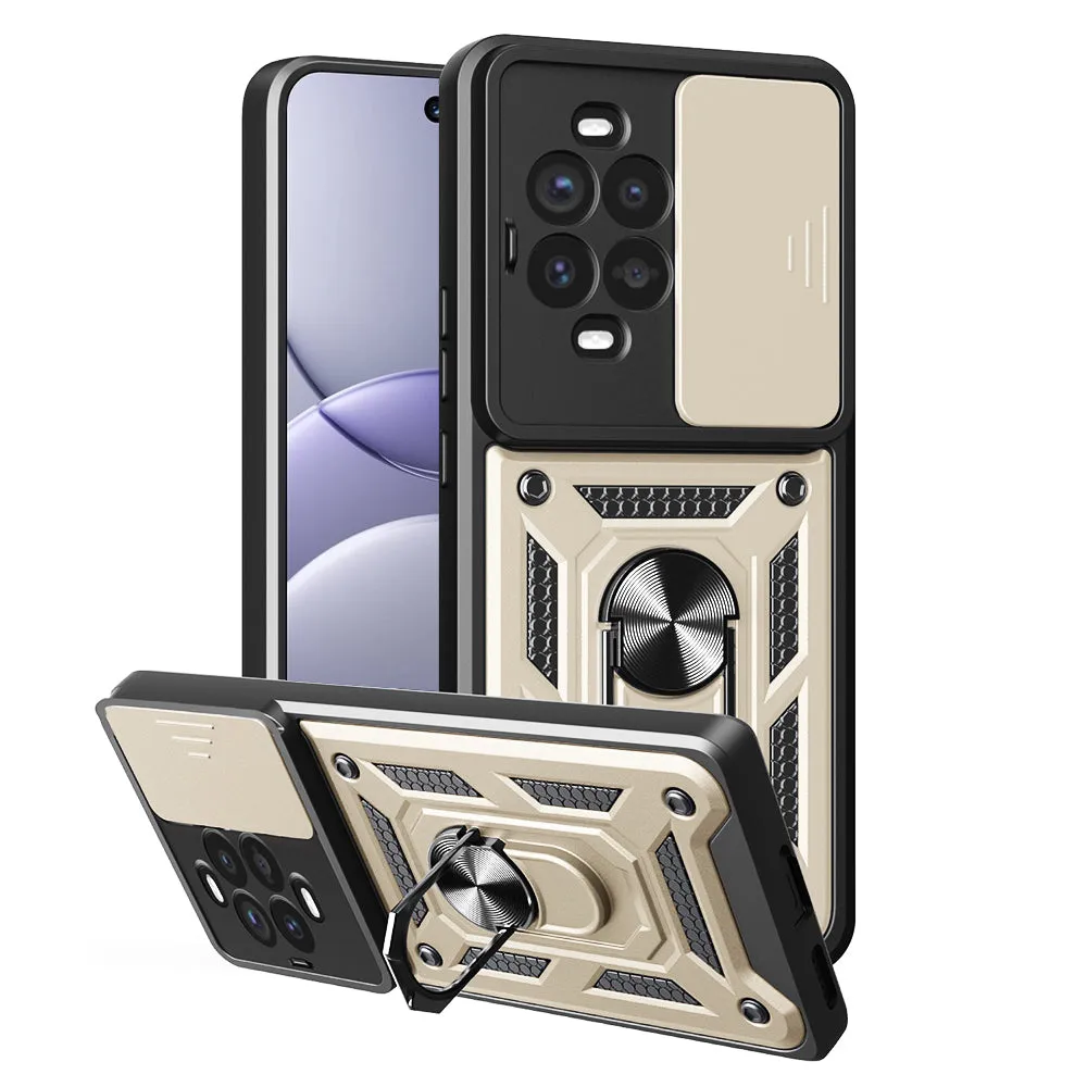 Custodia per Huawei nova 13 Pro, Techsuit, CamShield, Dorata - immagine 1