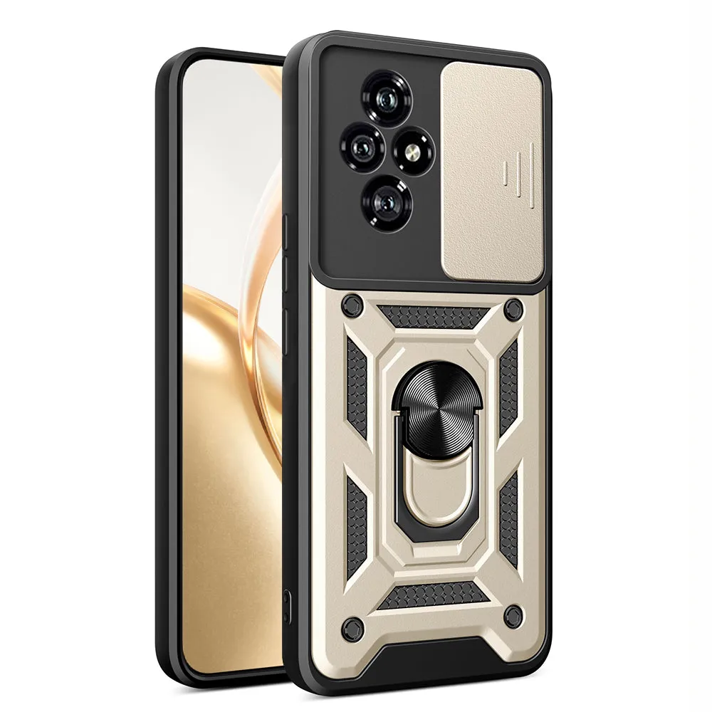 Custodia per Honor 200, Techsuit, CamShield, Dorata - immagine 1