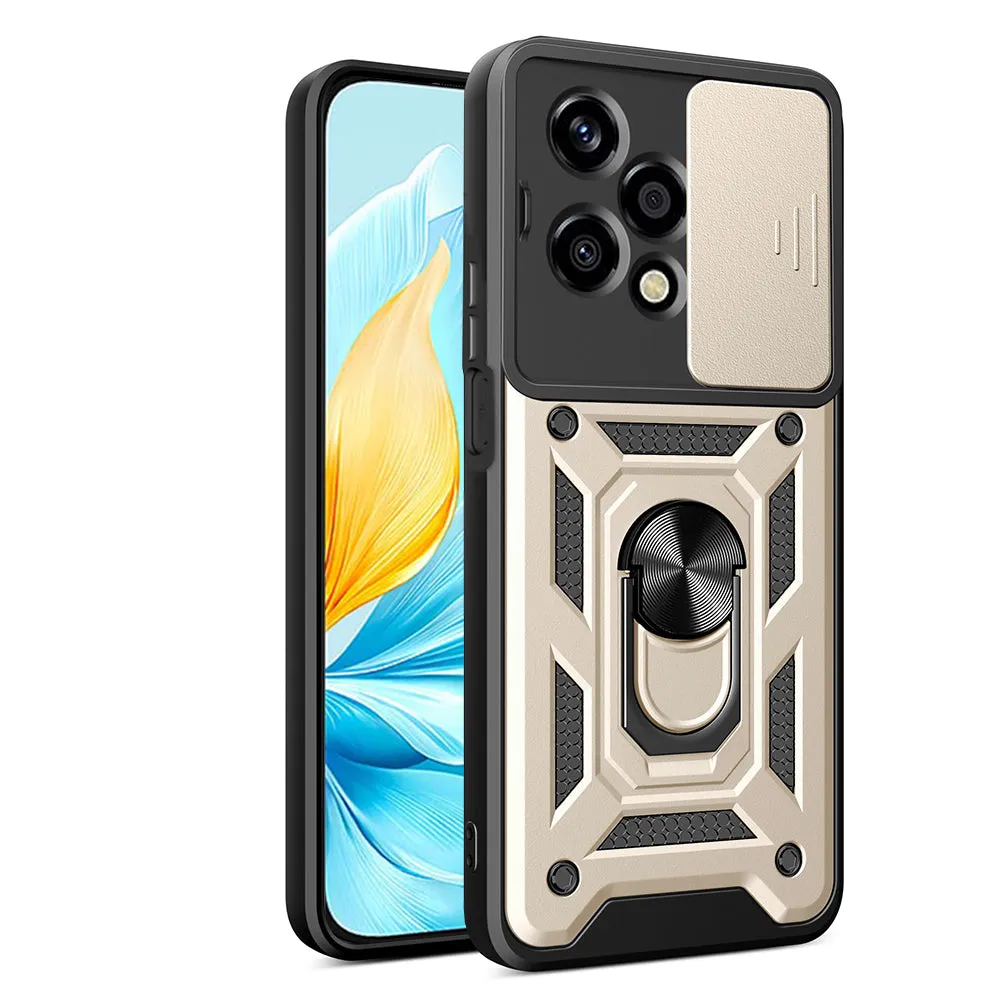 Custodia per Honor 200 Lite, Techsuit, CamShield, Dorata - immagine 1