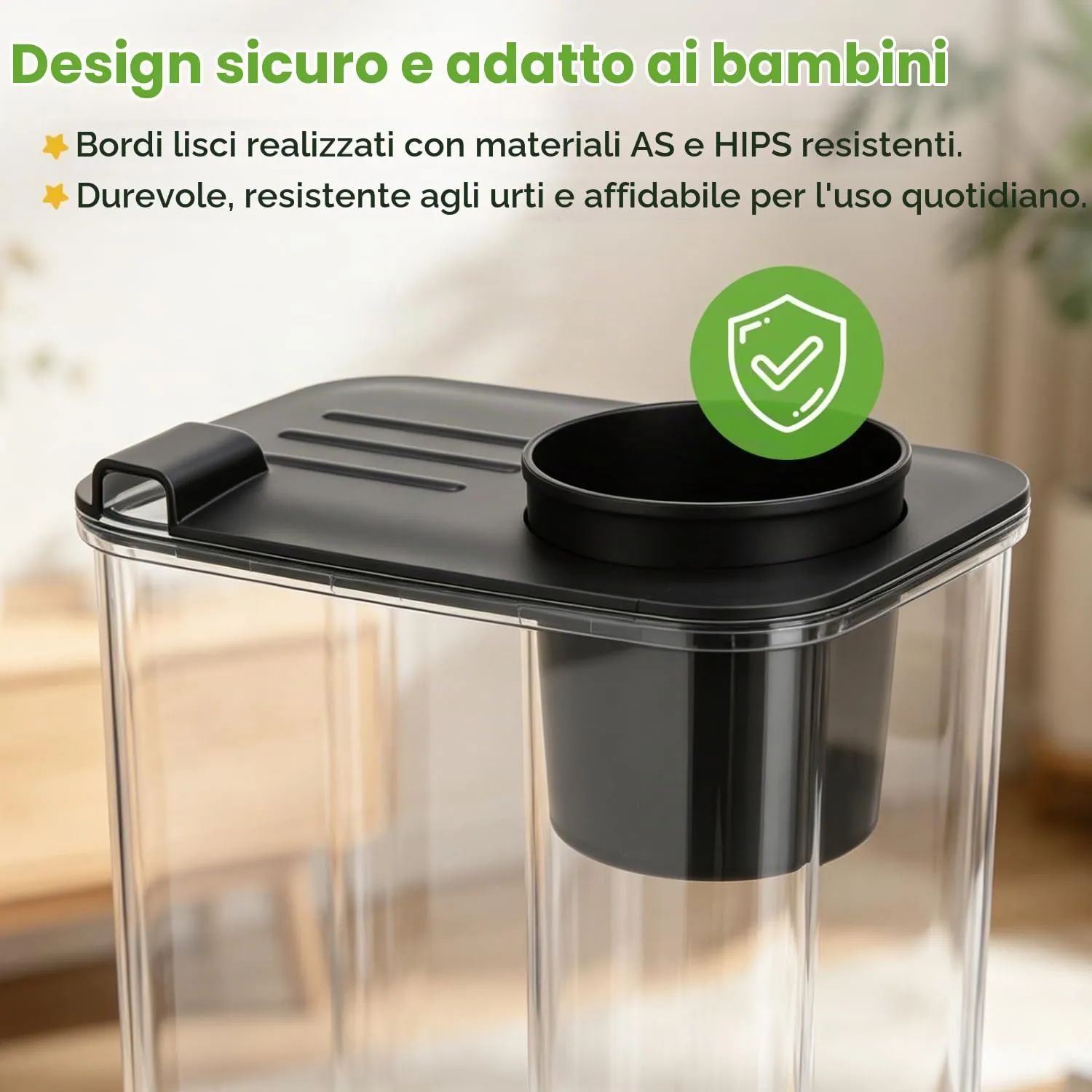 Nobleza Piccolo Acquario in Plastica 2.8L per Betta Decorazione - immagine 5