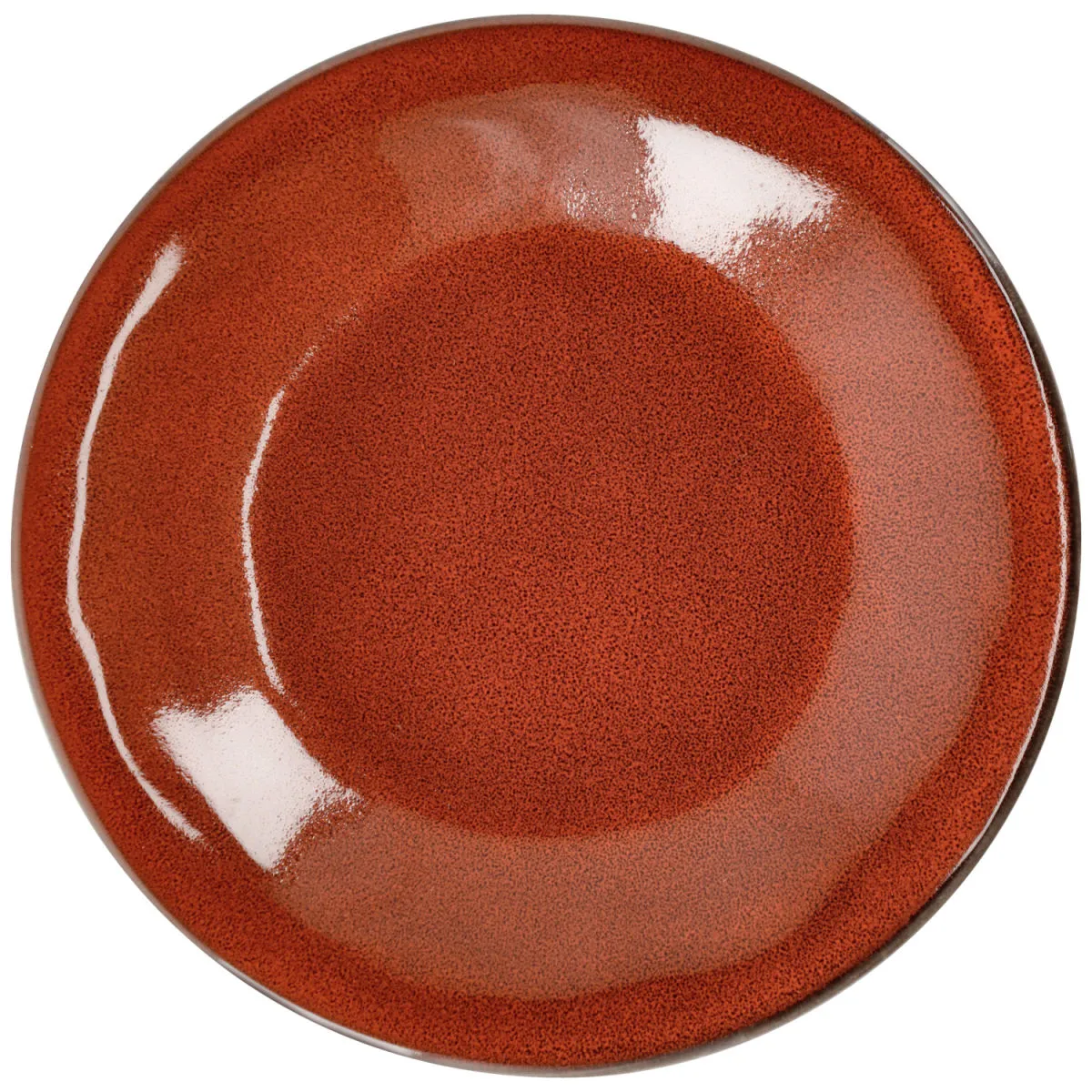 6x VEGA Piatto Oriente piano; 23.5 cm (Ø); terracotta; rotonda; 6 pz. / Pacco - immagine 1