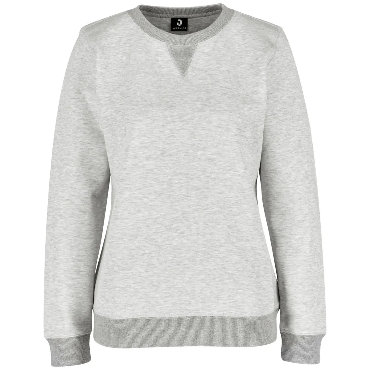 JOBELINE Felpa da donna Dean maniche lunghe; Taglia 2XL; grigio chiaro - immagine 1