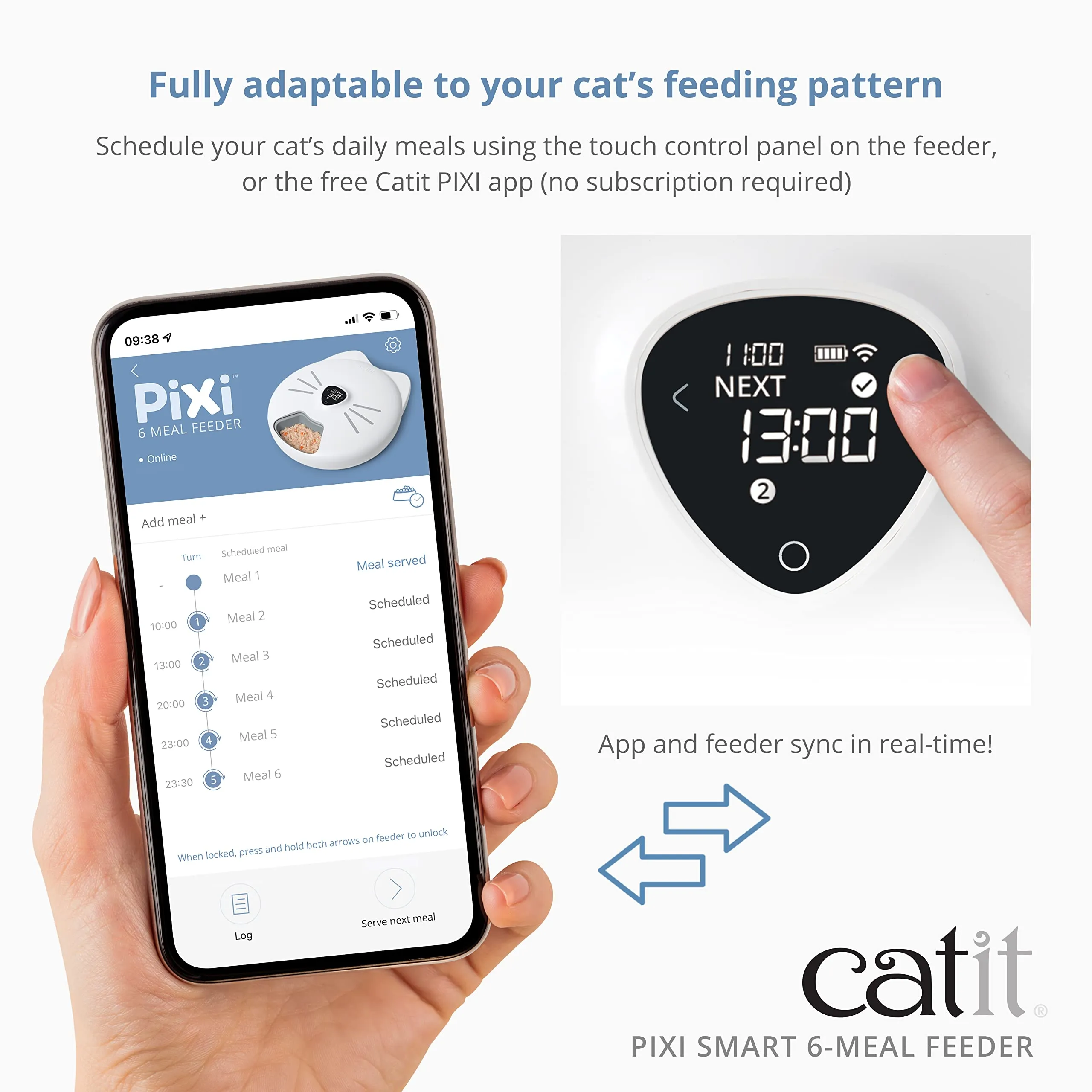 Catit PIXI Smart Alimentatore automatico per gatti - immagine 3
