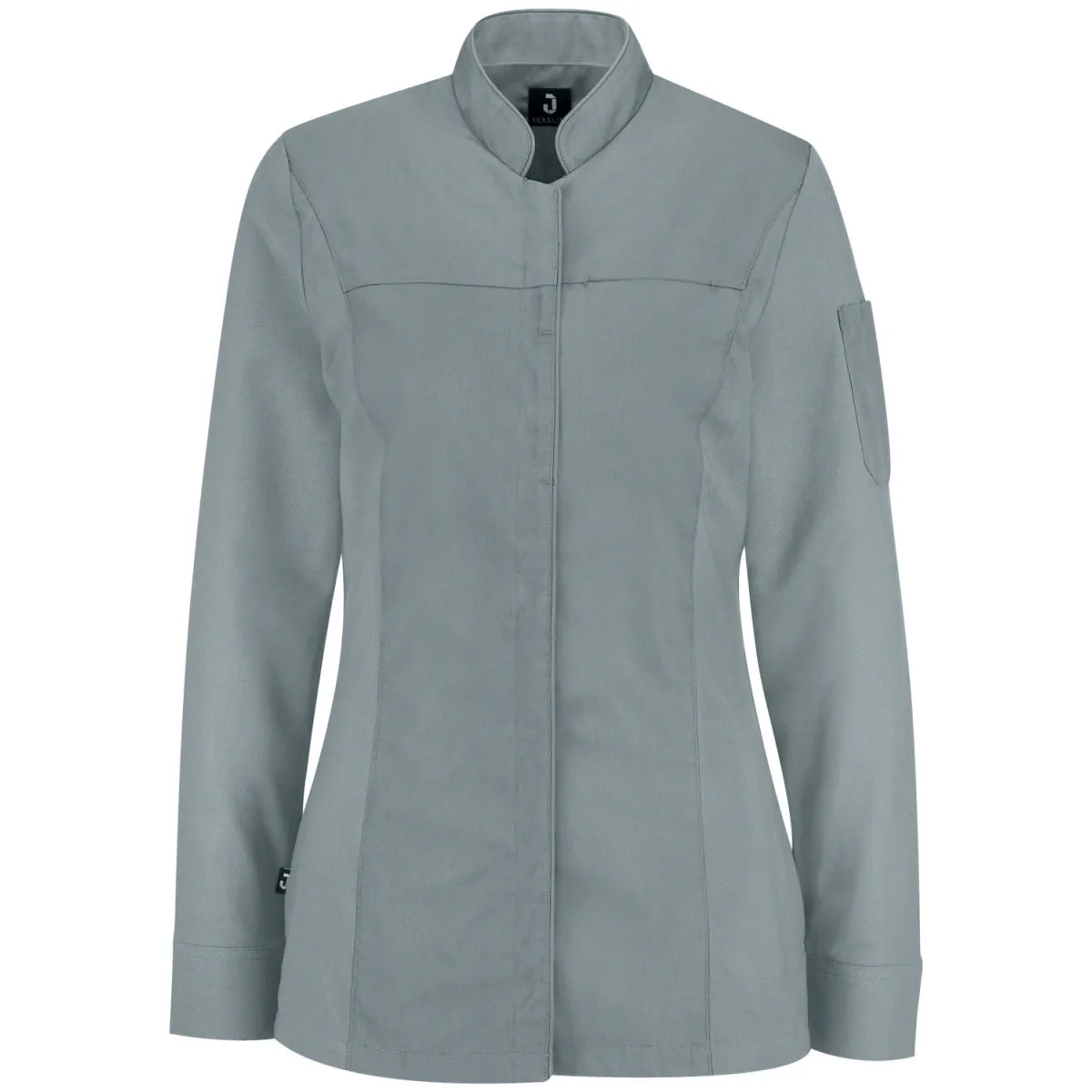 JOBELINE Giacca da cuoca Phoenix maniche lunghe; Taglia 46; grigio - immagine 1