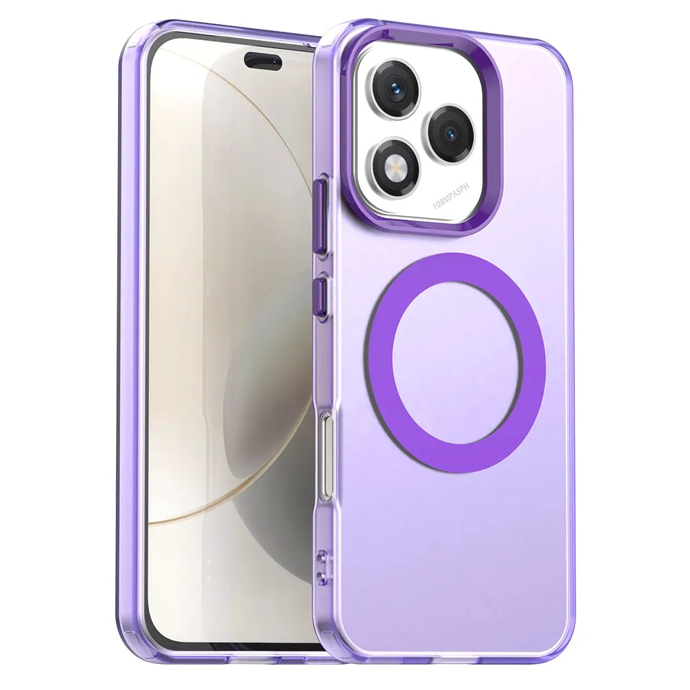 Custodia MagSafe per Honor 400 Lite, Techsuit, CandyCase, Viola - immagine 1