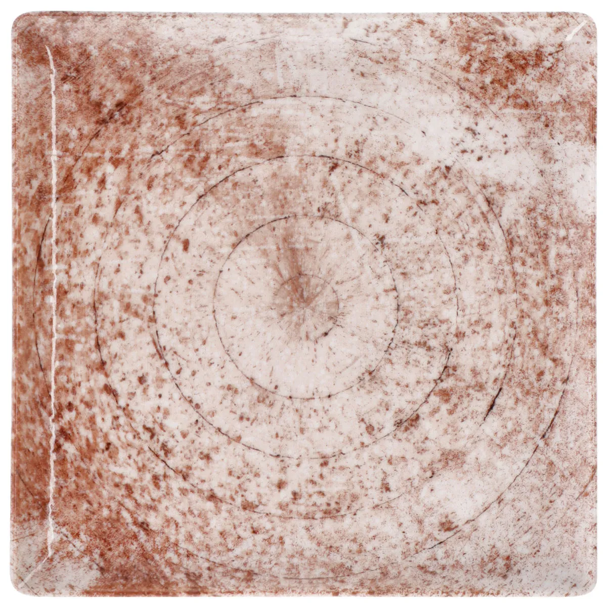 6x VEGA Piatto Gironia quadrato; 17x17x1.5 cm (LxLxH); rosa; quadrata; 6 pz. / Pacco - immagine 1