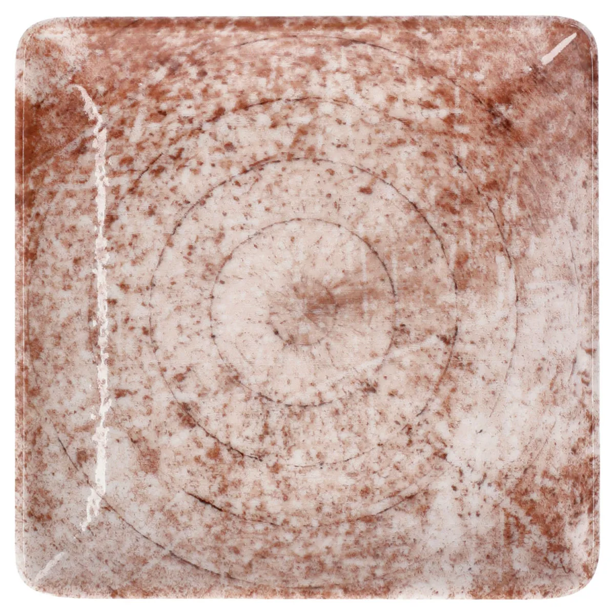 6x VEGA Piatto Gironia quadrato; 11x11x1.5 cm (LxLxH); rosa; quadrata; 6 pz. / Pacco - immagine 1