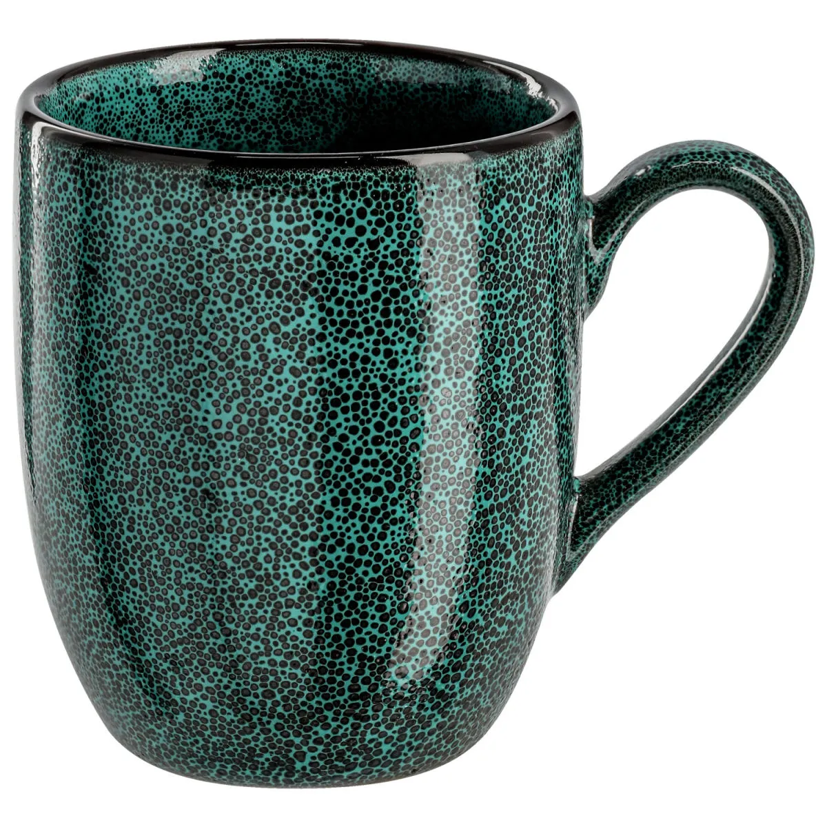 6x VEGA Tazza mug con manico Antiqus; 350 ml, 8x9.7 cm (ØxH); petrolio; 6 pz. / Pacco - immagine 1
