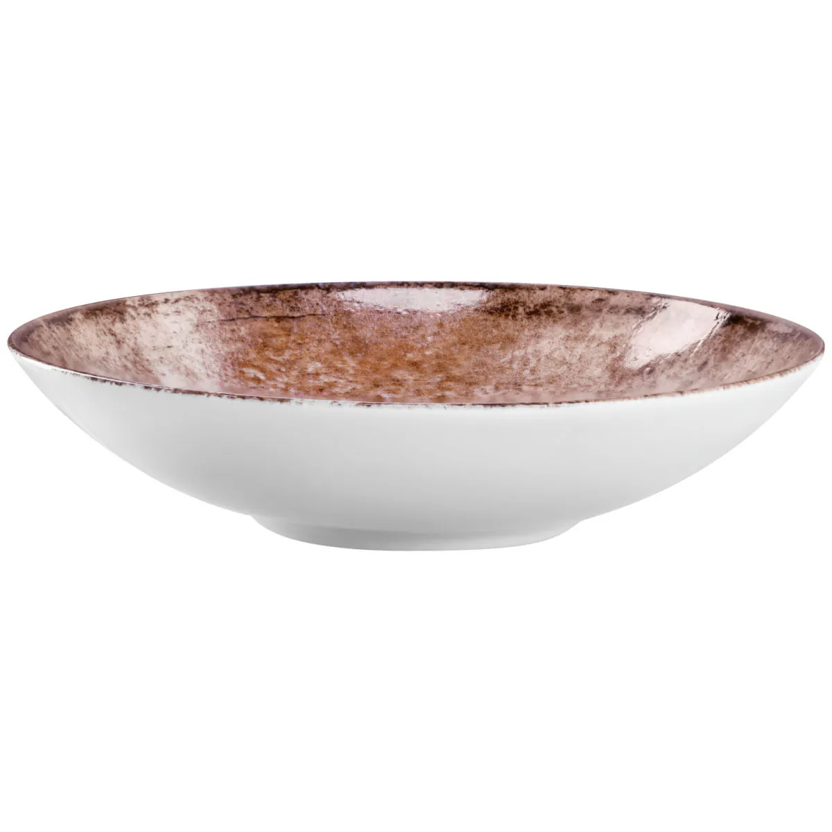 6x VEGA Piatto Gironia fondo; 1000 ml, 26x5 cm (ØxH); rosa; rotonda; 6 pz. / Pacco - immagine 1