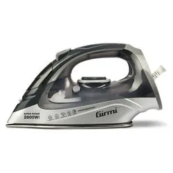 Ferro stiro vapore 2800W Acciaio STEAM IRON Black e Grey ST6300 - immagine 1
