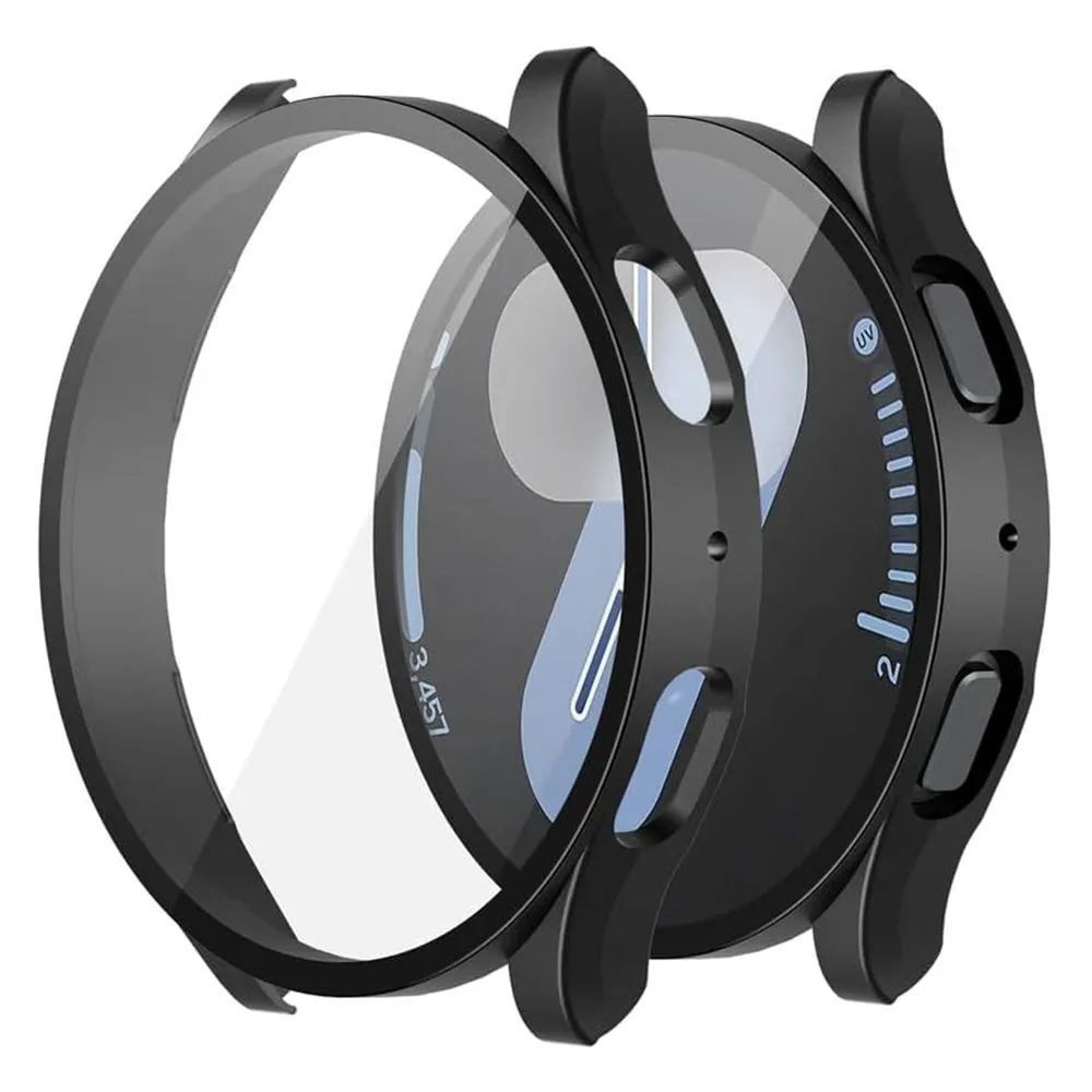 Custodia Techsuit Defense360 Pro per Samsung Galaxy Watch7 44mm, Nera - immagine 1