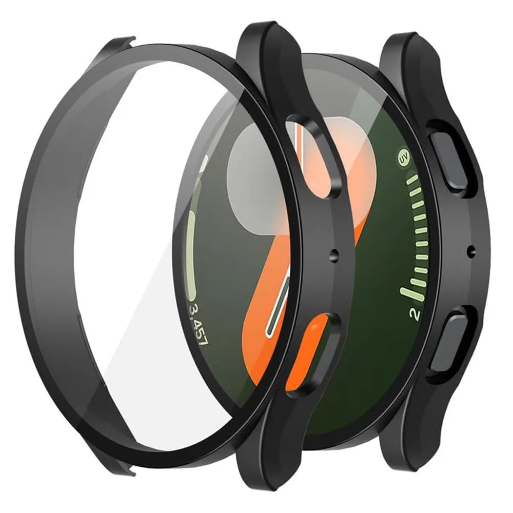 Custodia Techsuit Defense360 Pro per Samsung Galaxy Watch7 40mm, Nera - immagine 1