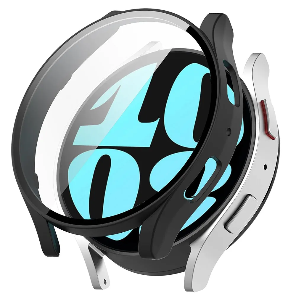 Custodia Techsuit Defense360 Pro per Samsung Galaxy Watch6 44mm, Nera - immagine 1