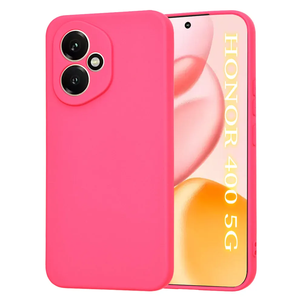 Custodia per Honor 400, Techsuit, SoftFlex, Rosa Scuro - immagine 1