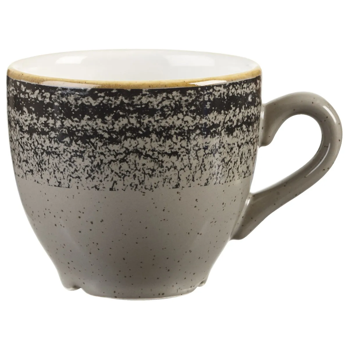 12x Churchill Tazza caffè Studio Prints Charcoal Black; 100 ml, 6.5x5.5 cm (ØxH); nero; rotonda; 12 pz. / Pacco - immagine 1