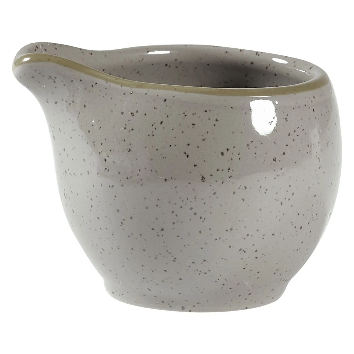 12x Churchill Lattiera Stonecast Peppercorn; 56 ml, 5 cm (H); grigio/marrone; rotonda; 12 pz. / Pacco - immagine 1