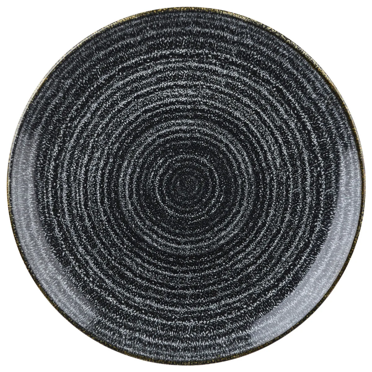 12x Churchill Piatto piano Studio Prints Charcoal Black Coupe; 16.5 cm (Ø); nero; rotonda; 12 pz. / Pacco - immagine 1