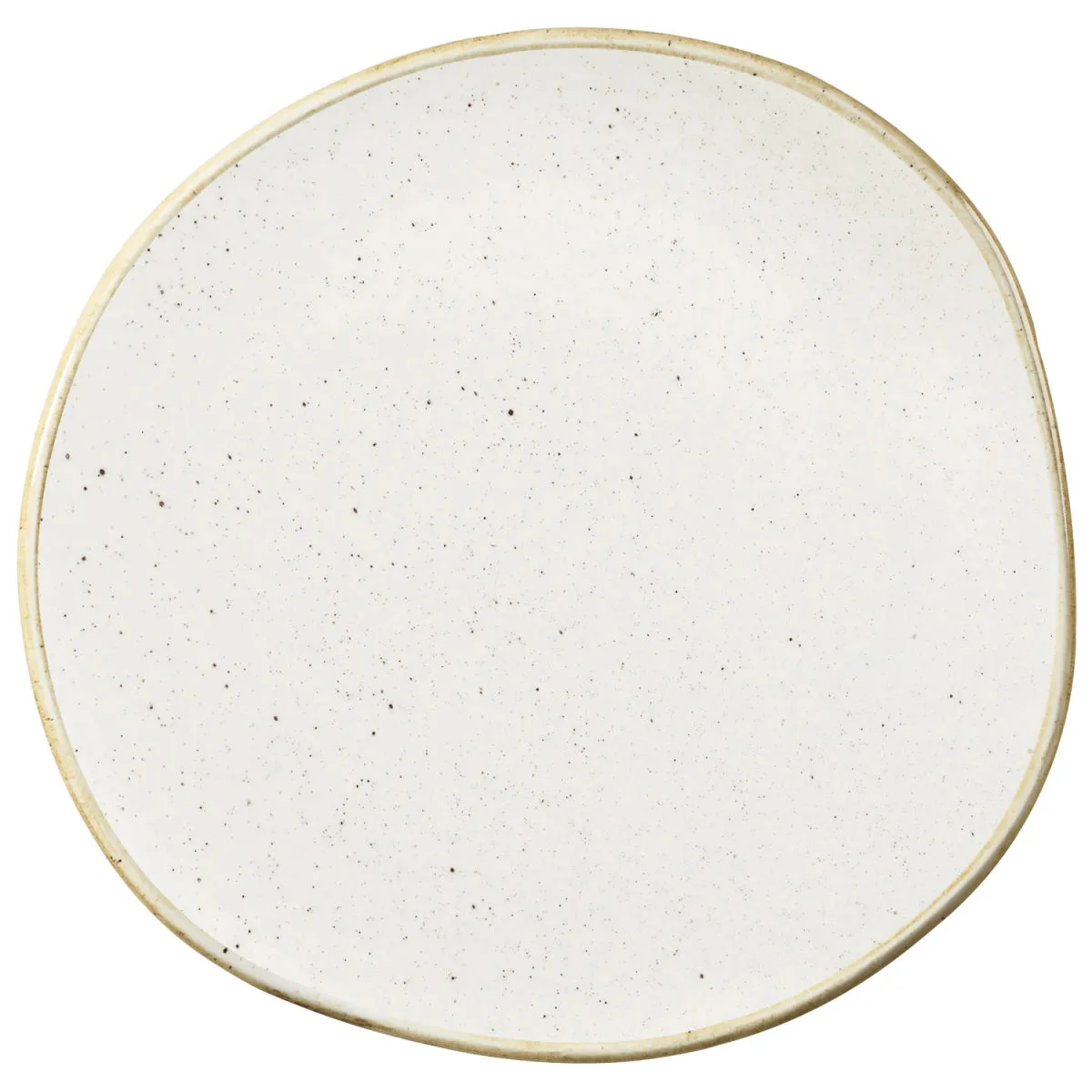 12x Churchill Piatto piano Stonecast Barley White organico; 18.6 cm (L); bianco/marrone; organica; 12 pz. / Pacco - immagine 1