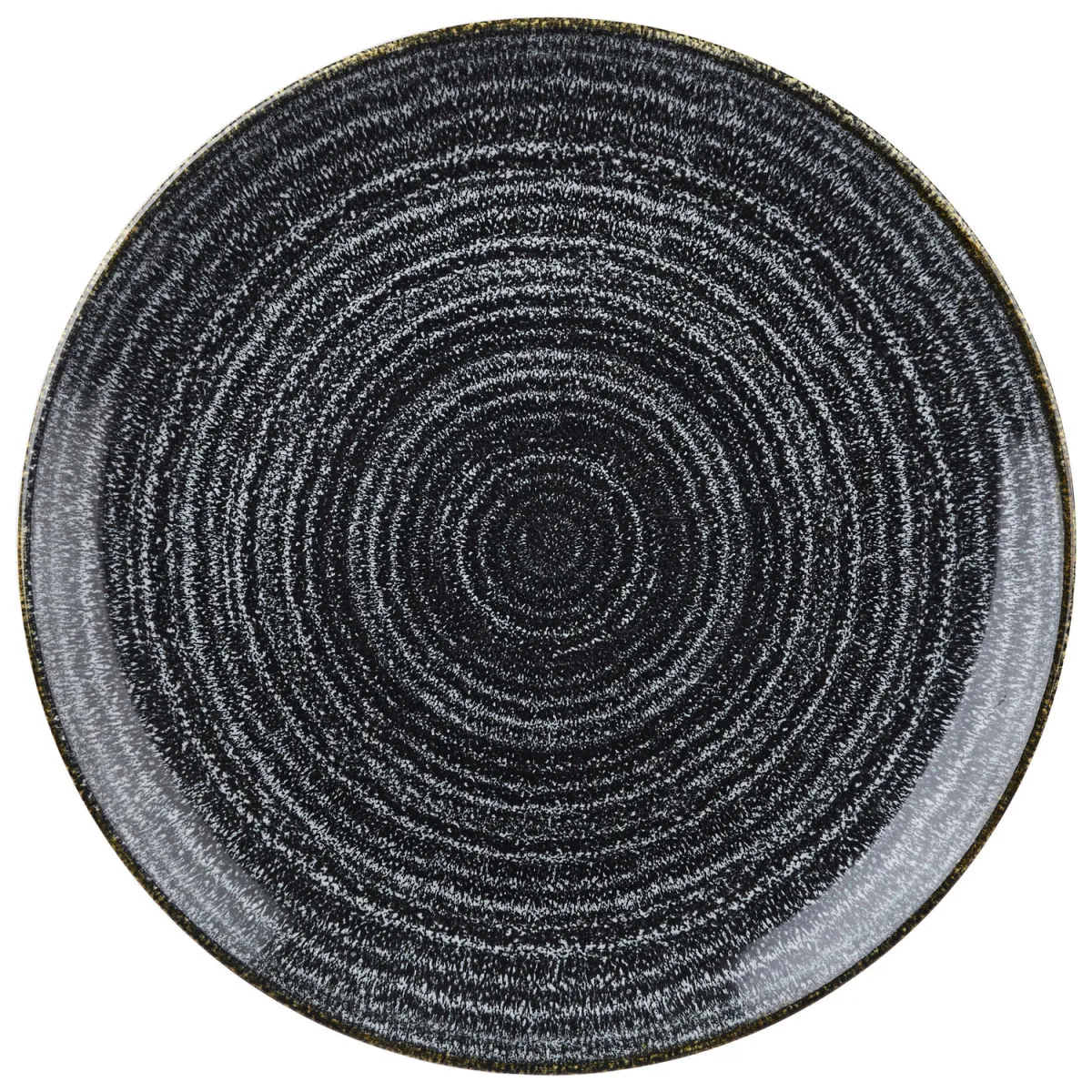 12x Churchill Piatto piano Studio Prints Charcoal Black Coupe; 26 cm (Ø); nero; rotonda; 12 pz. / Pacco - immagine 1