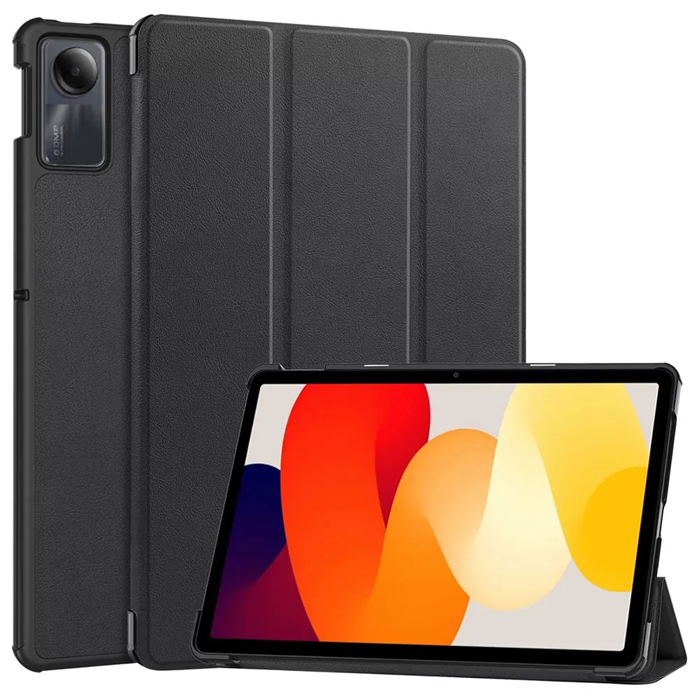 Custodia per Xiaomi Redmi Pad SE, Techsuit, FoldPro, Nera - immagine 1