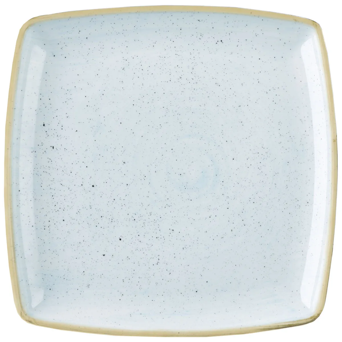 6x Churchill Piatto da portata fondo Stonecast Duck Egg quadrata; 26.8 cm (L); blu chiaro/marrone; quadrata; 6 pz. / Pacco - immagine 1