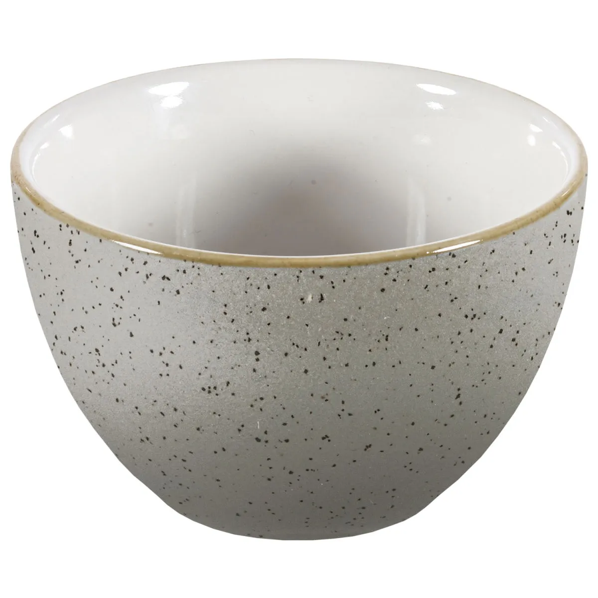 12x Churchill Zuccheriera Profile Stonecast Peppercorn; 227 ml, 9.8x6.2 cm (ØxH); grigio/marrone; 12 pz. / Pacco - immagine 1