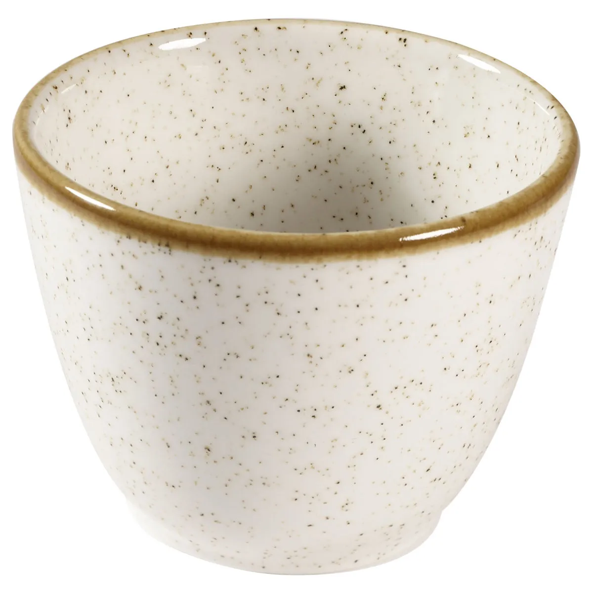 12x Churchill Ciotola Stonecast Barley White; 290 ml, 10 cm (Ø); bianco/marrone; rotonda; 12 pz. / Pacco - immagine 1