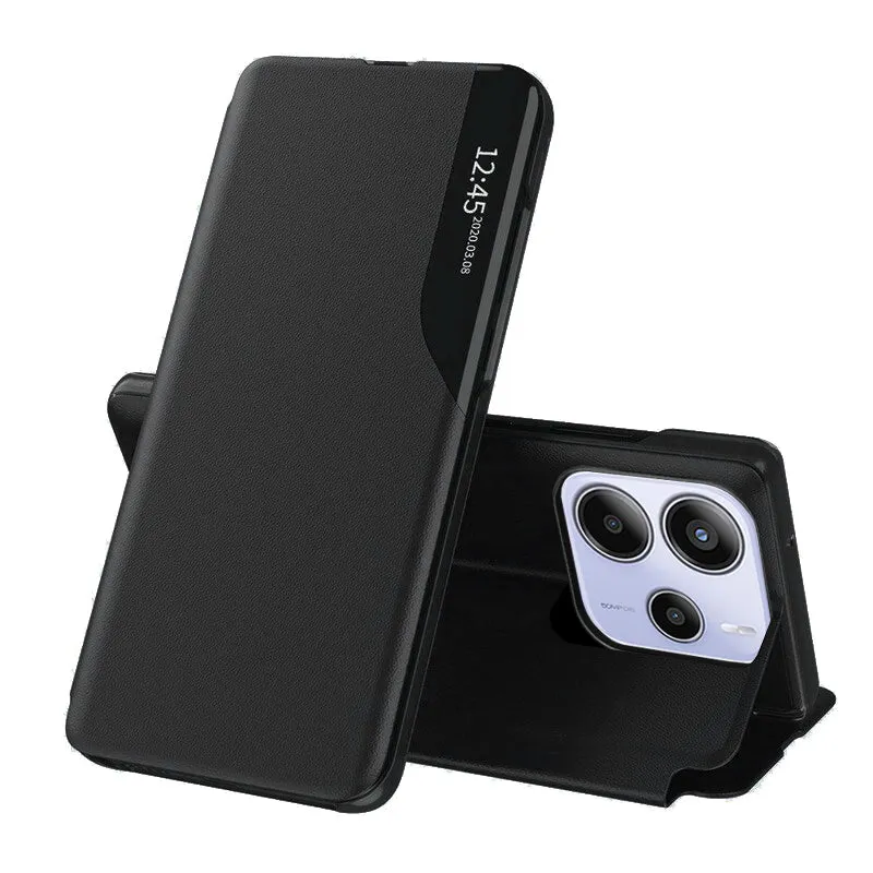 Custodia per Xiaomi Redmi Note 14 5G, Techsuit, eFold, Nera - immagine 1