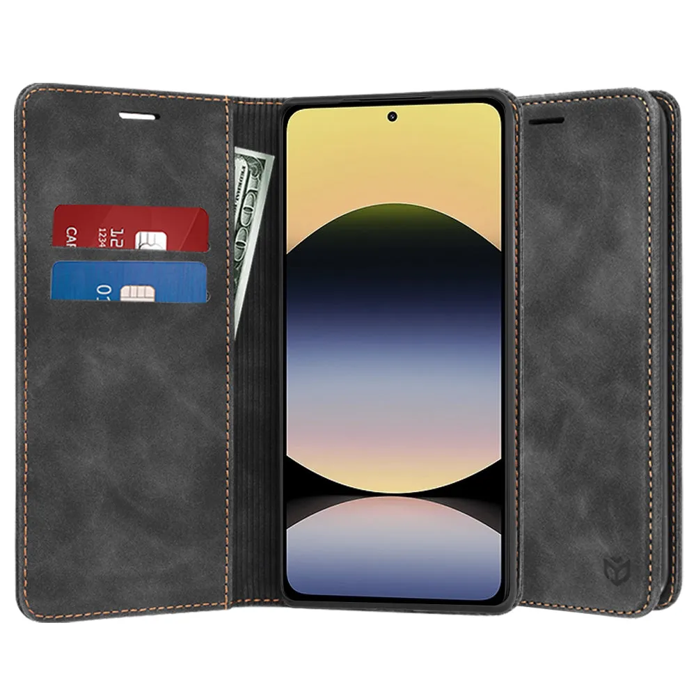 Custodia per Xiaomi Redmi Note 14 5G, Techsuit, Confy, Nera - immagine 1