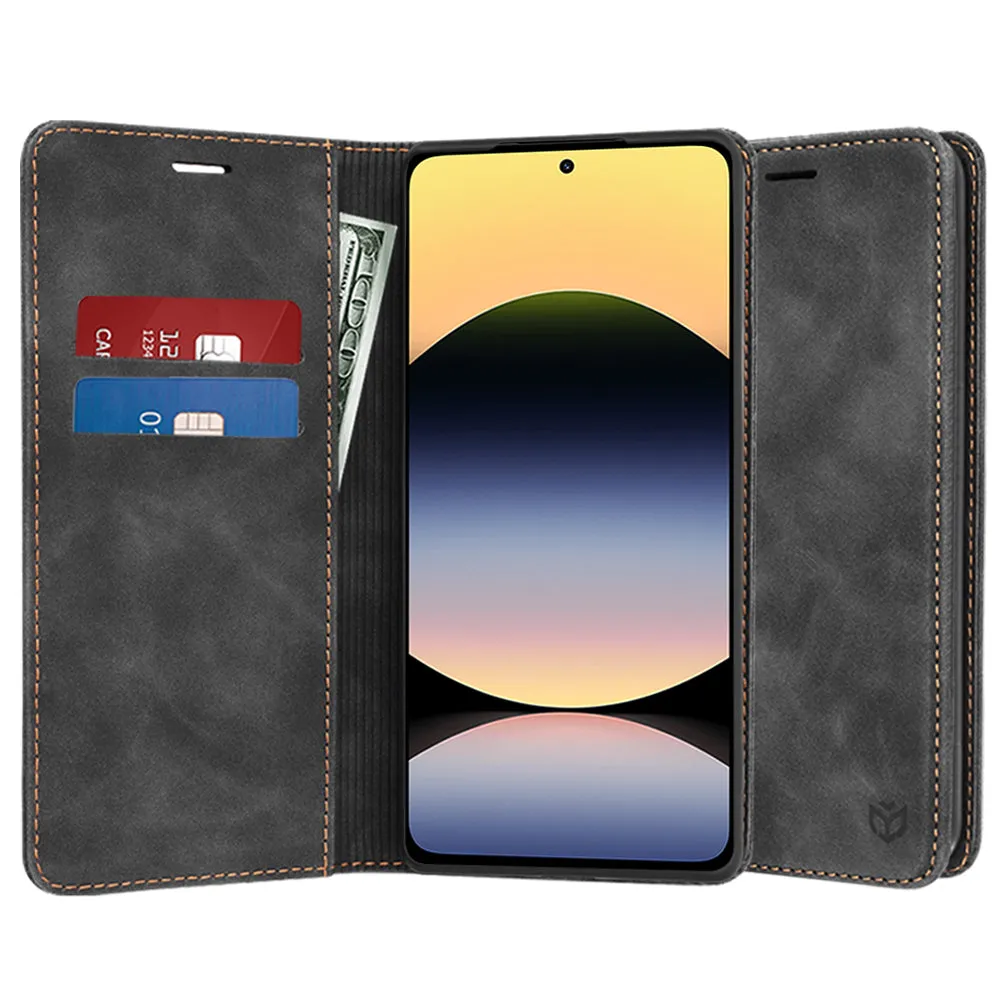 Custodia per Xiaomi Redmi Note 14 4G (Regionale), Techsuit, Confy, Nera - immagine 1