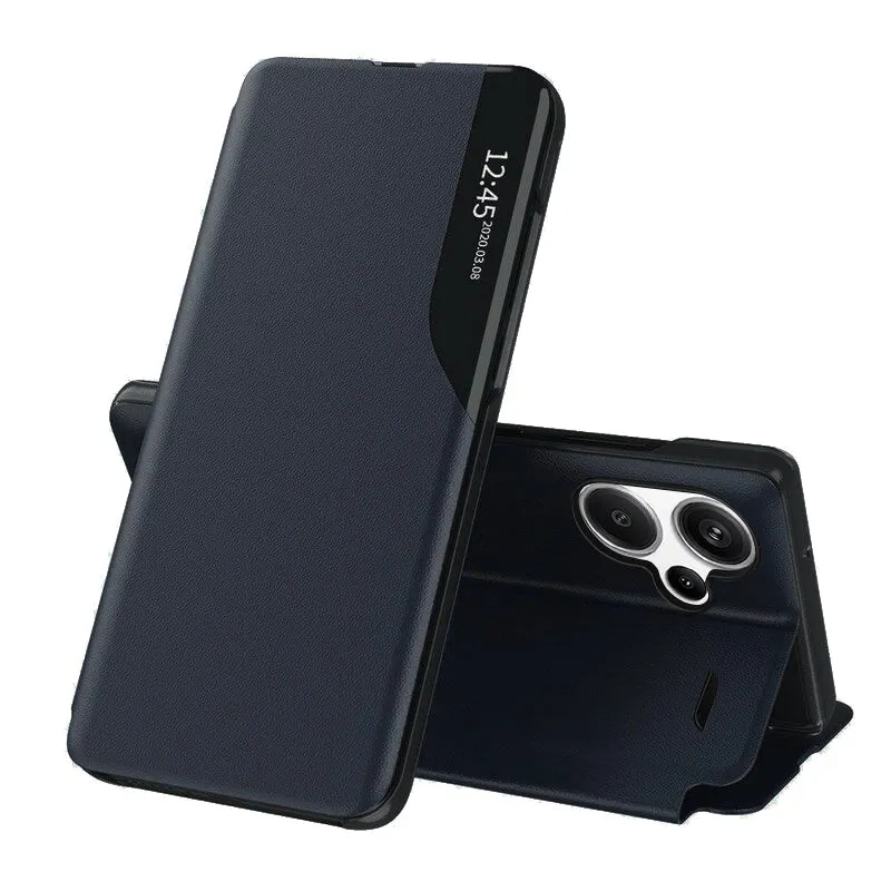 Custodia per Xiaomi Redmi Note 13 Pro+, Techsuit, eFold, Blu Scuro - immagine 1