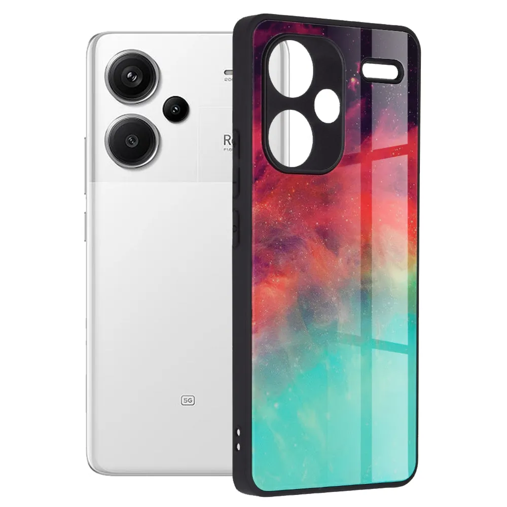 Custodia per Xiaomi Redmi Note 13 Pro+, Techsuit, Glaze, Turchese - immagine 1