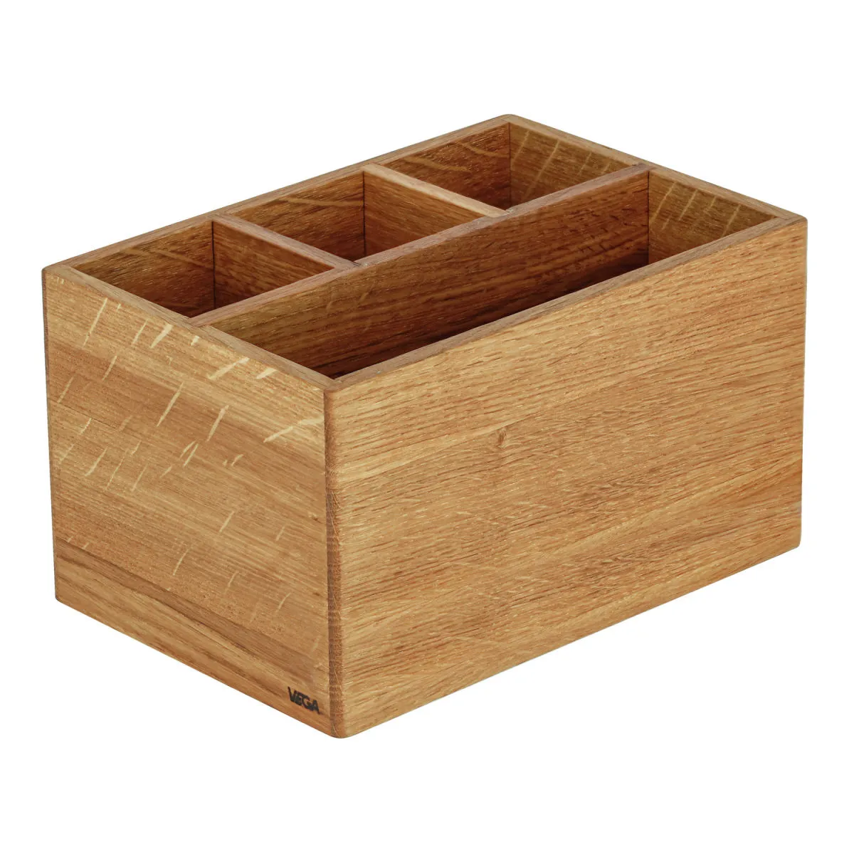 VEGA Portaposate da tavolo Esino senza manico; 21.2x14.4x12 cm (LxLxH); quercia - immagine 1