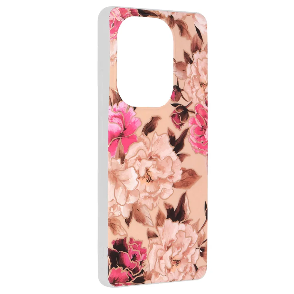 Custodia per Xiaomi Redmi Note 13 Pro 4G / Poco M6 Pro 4G, Techsuit, Marble, Beige - immagine 1