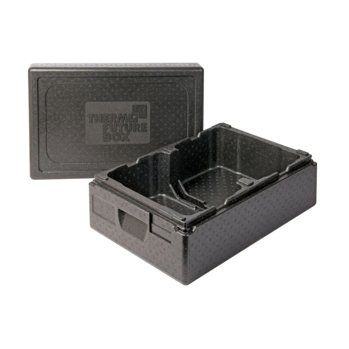 Thermo Future Box CONTENITORE ISOTERMICO GELATO +2; 21200 ml, 60x40x26 cm (LxLxH); nero - immagine 1