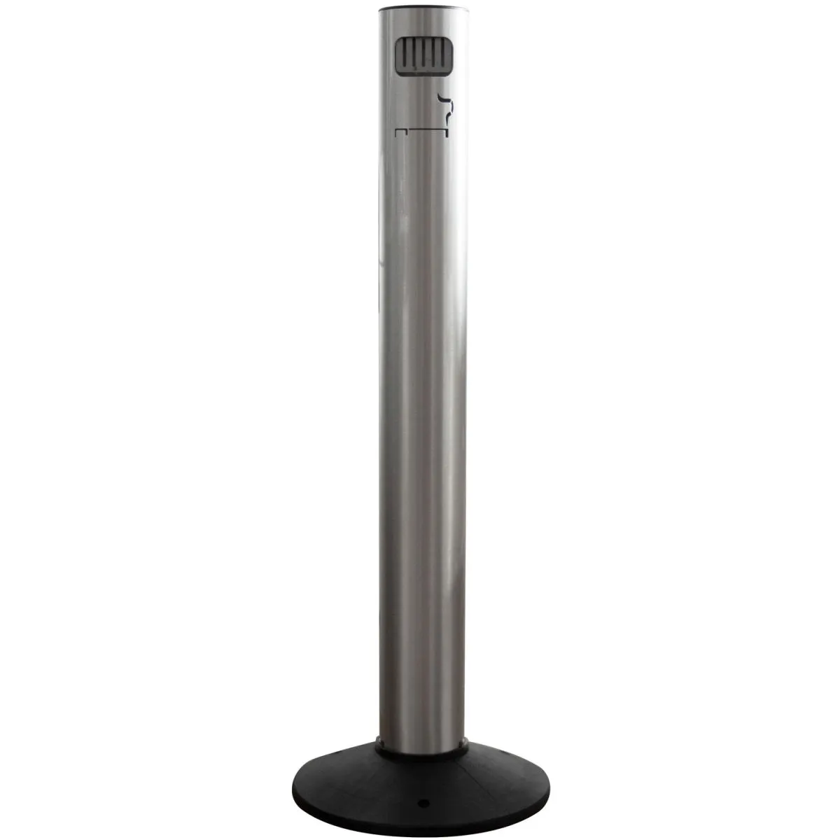 STIL CASA Posacenere a colonna Pablo ; 3000 ml, 11.5x105 cm (ØxH); argento - immagine 1