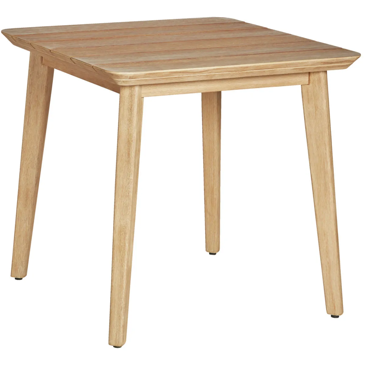 VEGA Tavolo da esterno Costo quadrato; 80x80x76 cm (LxLxH); marrone chiaro; quadrata - immagine 1