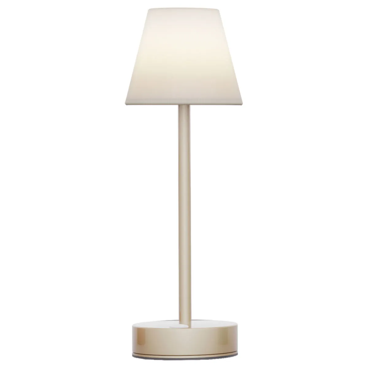 Newgarden Lampada LED da tavolo Lola Slim; 11x32 cm (ØxH); oro - immagine 1