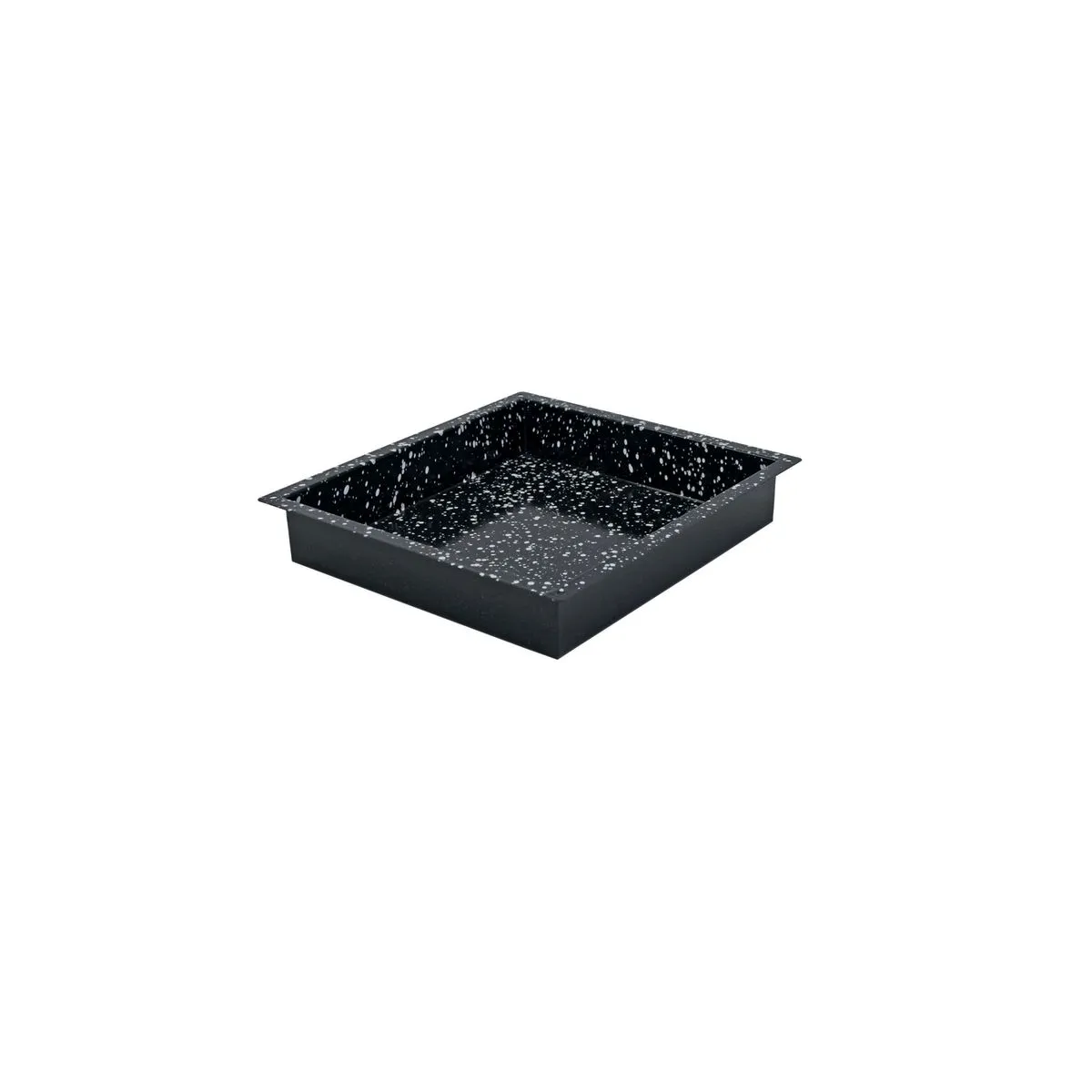 Schneider Teglia da forno gastronorm 2/3; GN 2/3, 35.5x32.5x6 cm (LxLxH); nero; rettangolare - immagine 1