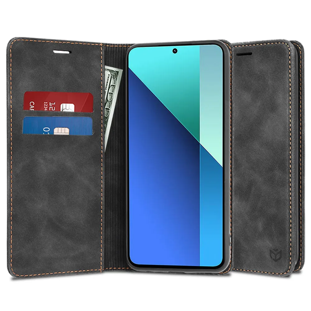 Custodia per Xiaomi Redmi Note 13 4G, Techsuit, Confy, Nera - immagine 1