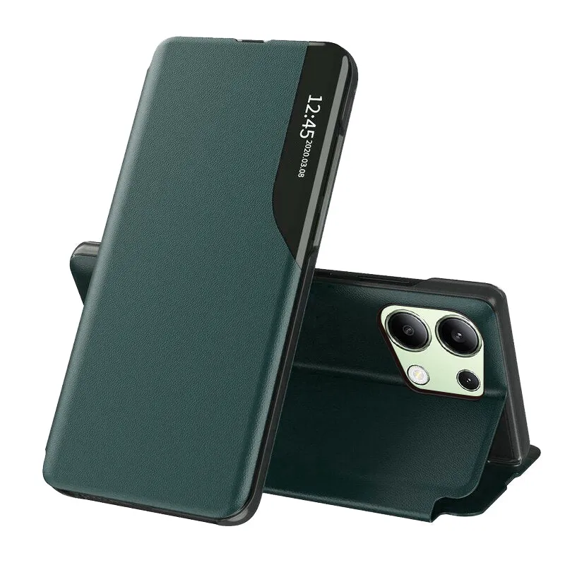 Custodia per Xiaomi Redmi Note 13 4G, Techsuit, eFold, Verde - immagine 1