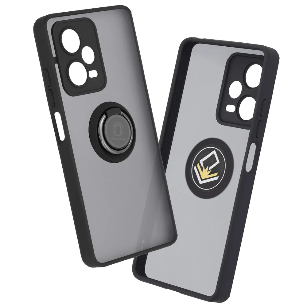 Custodia per Xiaomi Redmi Note 12 Pro+, Techsuit, Glinth, Nera - immagine 1