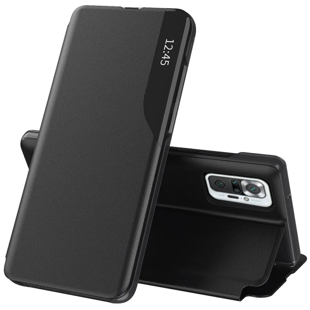 Custodia per Xiaomi Redmi Note 10 Pro Max / Note 10 Pro, Techsuit, eFold, Nera - immagine 1